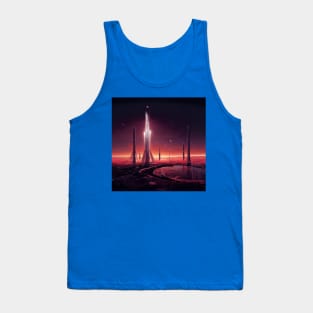 Interplanetary Spaceport Tank Top